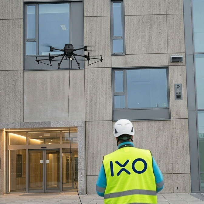 Limpieza con Drones en Uruguay